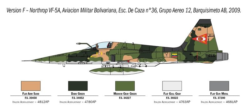Italeri 1441 F-5A Freedom Fighter 1/72 – immagine 9