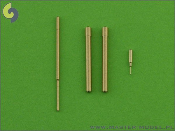 Master AM-48-051 He-162 Salamander - armament and detail set (MG 151 barrel tips, nose gear indicator and Pitot Tube) 1/48