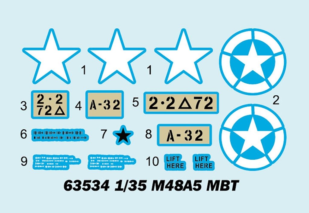 I Love Kit 63534 M48A5 MBT 1/35 – zdjęcie 3