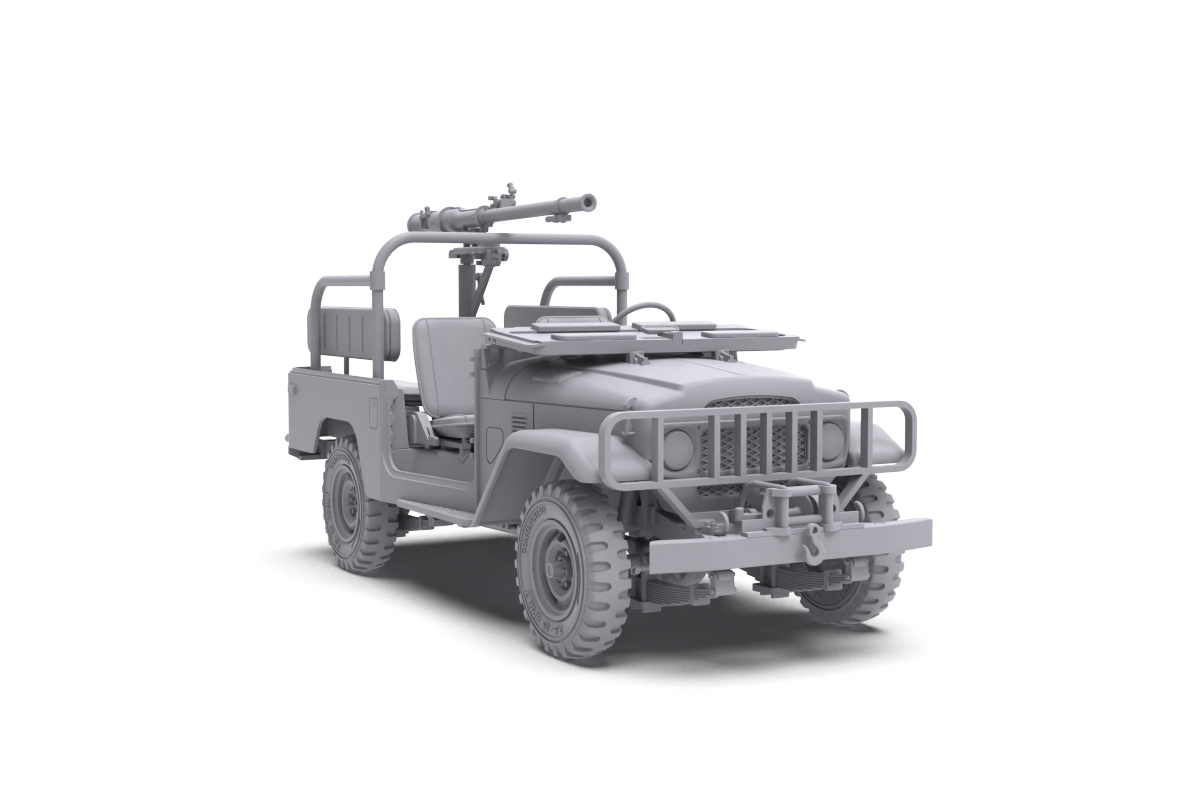 AK Interactive AK35003 FJ43 PICKUP WITH SPG-9 RECOILLESS GUN 1/35 – imagen 6
