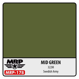 Peinture MR. Paint MRP-178 Vert moyen 322M 30ml