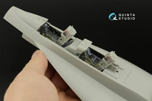 Quinta Studio QD32123 F/A-18F early 3D-Printed &amp;amp; coloured Interior on decal paper (Trumpeter) 1/32 – imagen 13