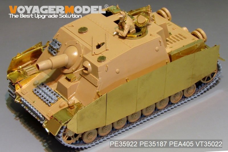 Maquette Voyager PE35922 Sturmpanzer IV Brummbar allemand de la Seconde Guerre mondiale, version de base, pour Tamiya 35353, échelle 1/35  – image 2