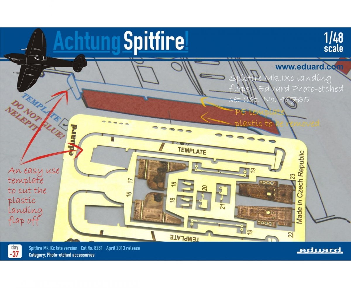 Eduard SIN64809 SPITFIRE Mk. IX ADVANCED 1/48 (Eduard) – image 23