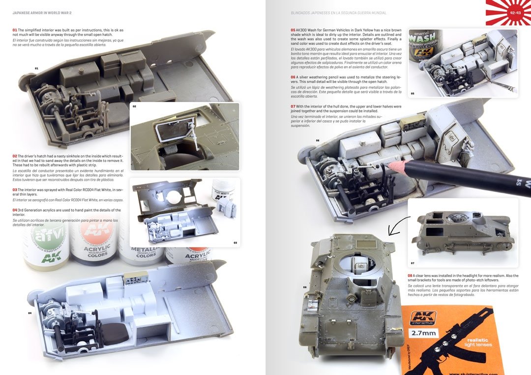 AK Interactive AK549 JAPANESE ARMOR IN WORLD WAR II – zdjęcie 3