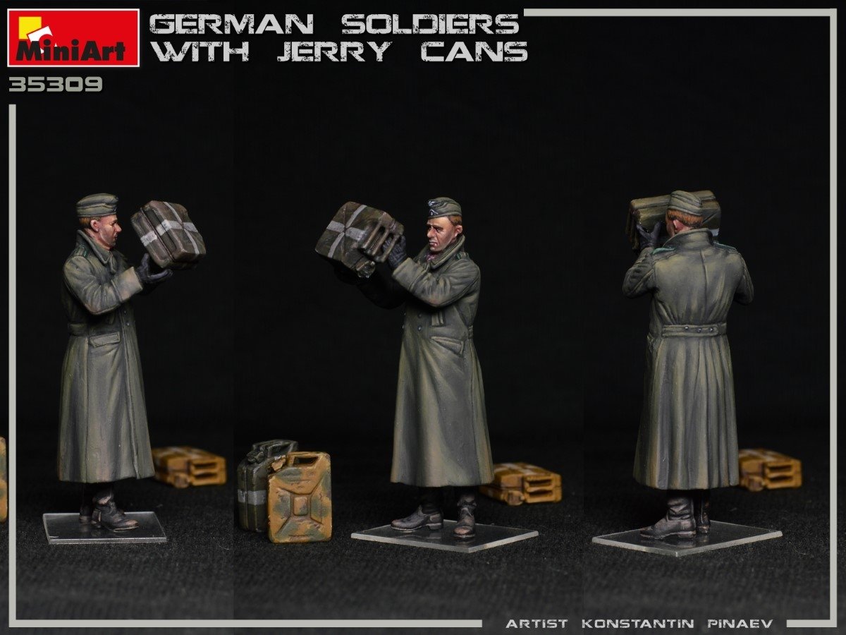 MiniArt 35286 GERMAN SOLDIERS WITH JERRY CANS 1/35 – imagen 5