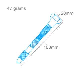 Étau à broches double extrémité pivotant Modelcraft PPV2237 (0 - 2,9 mm) – image 2