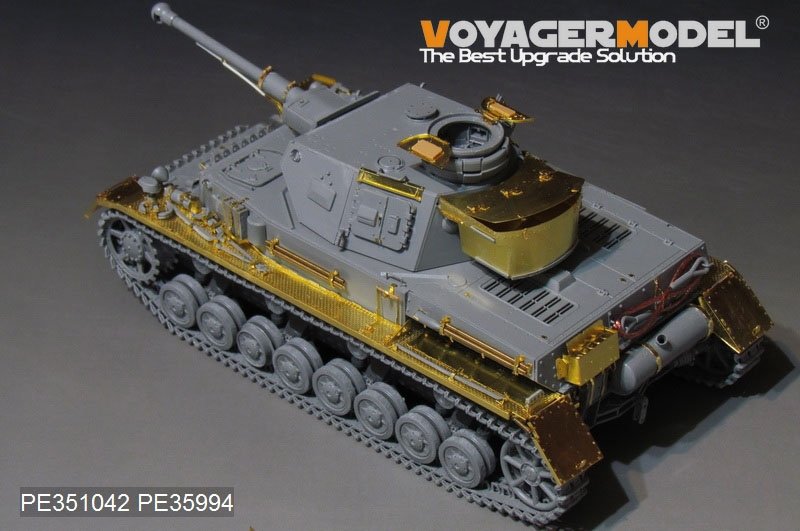 Voyager Model PE351042 WWII German Pz.Kpfw.IV Ausf.F2 Basic For Border BT-003 1/35 – Bild 7