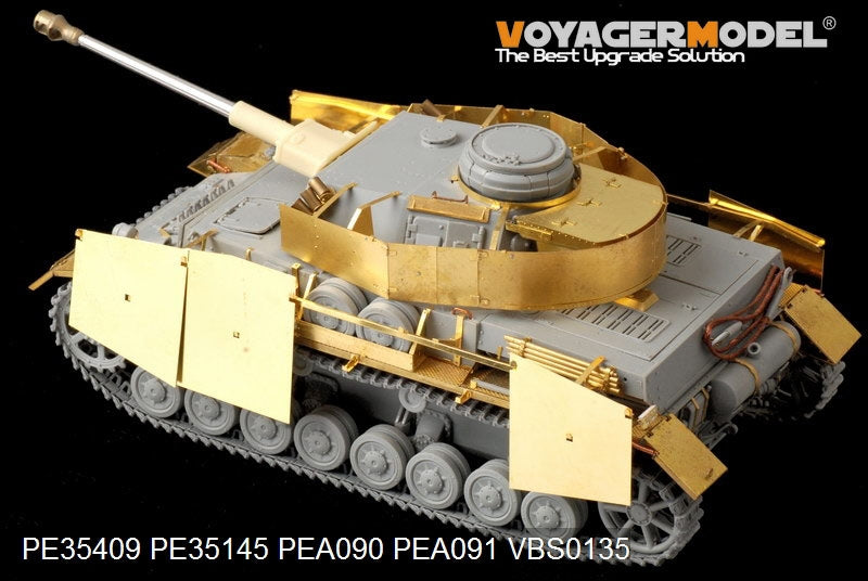 Maquette Voyager PE35409, char allemand Pz.Kpfw.IV Ausf.G de base avec lance-fumigènes, pour DRAGON au 1/35 – image 5