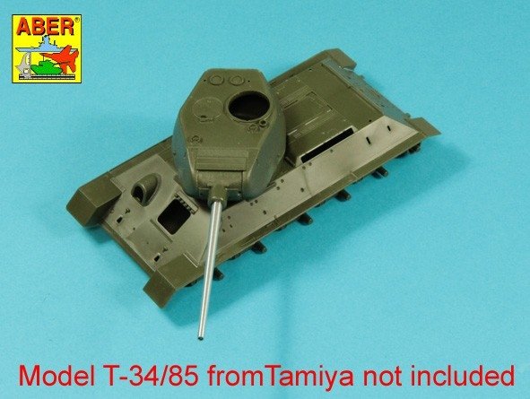 Aber 48L-39 Lufa 85 mm ZiS-S-53 L/51 do czołgu T-34/85 model 43/44 1/48 – imagen 2