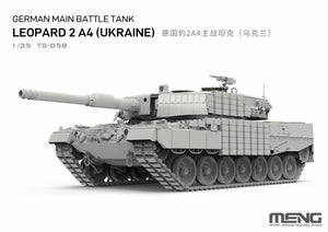 Meng TS-058 German Main Battle Tank Leopard 2A4 (Ukraine) 1/35 – imagen 3