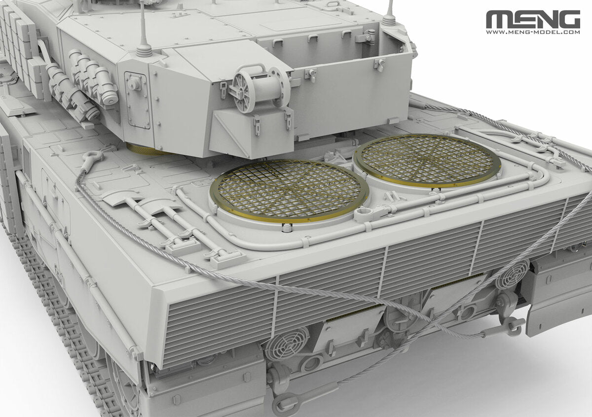Meng TS-058 German Main Battle Tank Leopard 2A4 (Ukraine) 1/35 – imagen 6