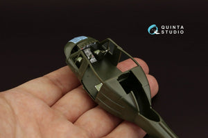 Quinta Studio QD72046 Uh-1B 3D-Printed &amp;amp; coloured Interior on decal paper (Italeri) 1/72 – immagine 10
