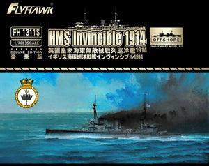 Flyhawk FH1311S HMS Invincible 1914 Deluxe Edition 1/700 – imagen 2