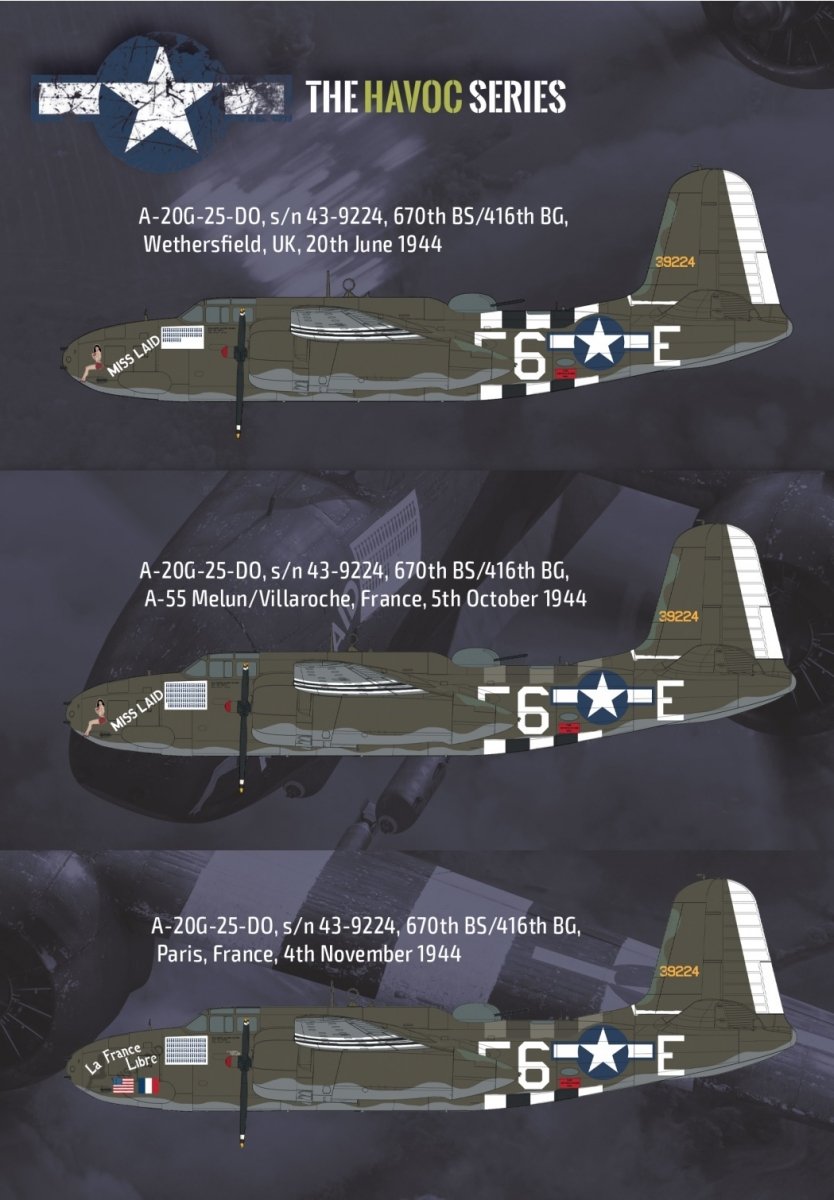 HK Models 01E039 A-20G Havoc over Europe 1/32 – zdjęcie 10