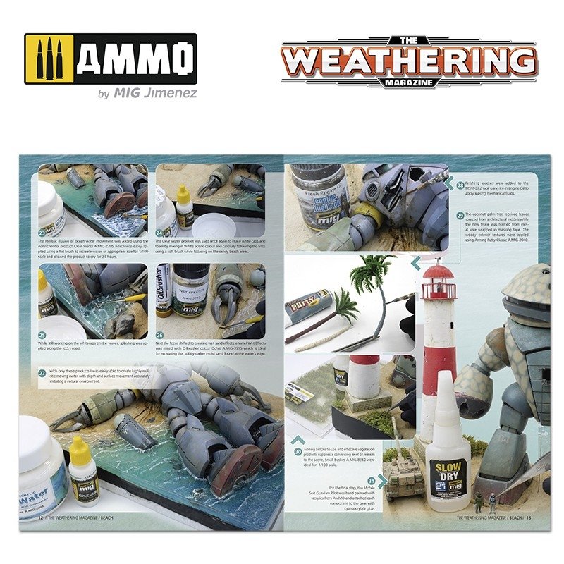 AMMO de Mig Jimenez 4530PL Le magazine Weathering 31 - PLAGE (polonais) – image 4