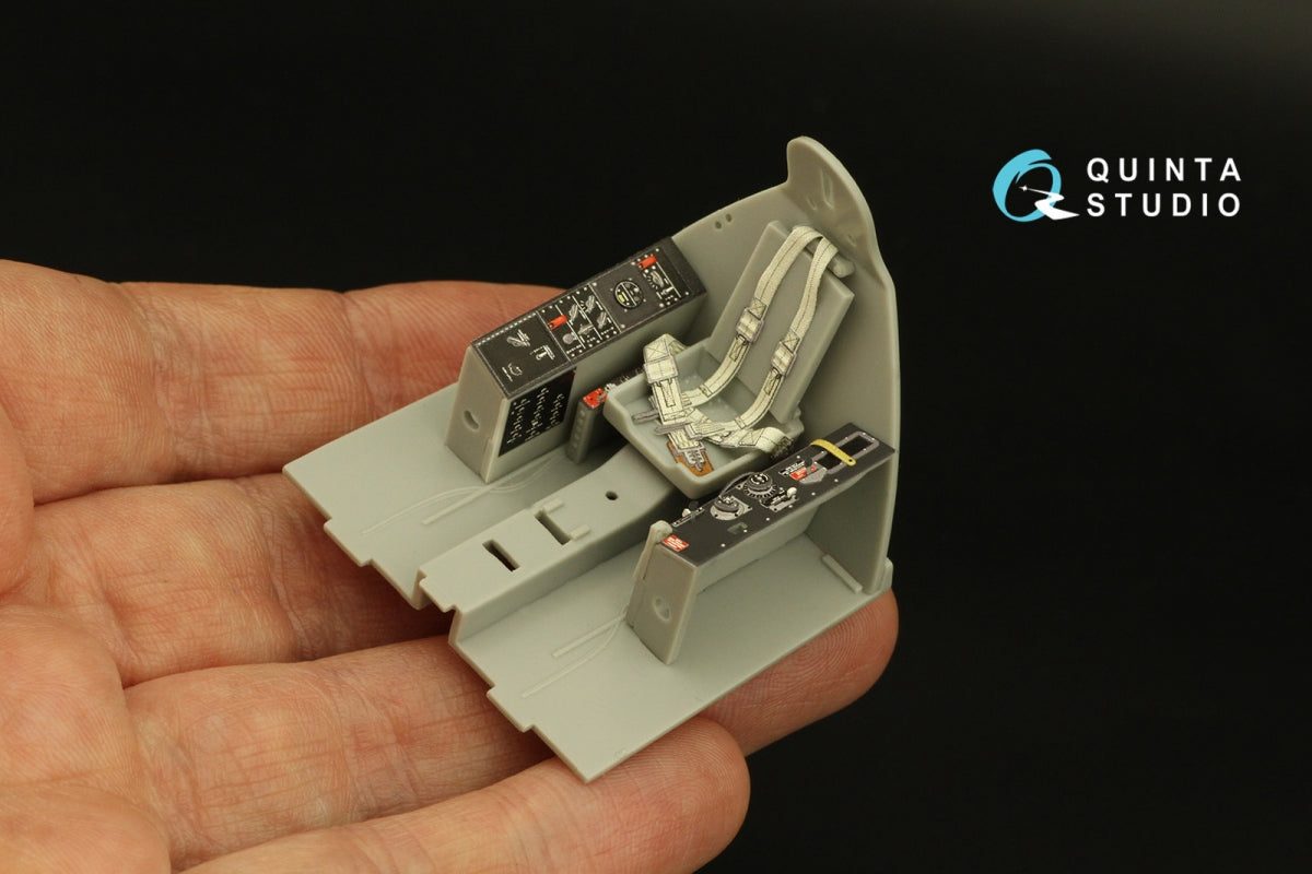 Quinta Studio QD32172 F8F-1 Bearcat 3D-Printed coloured Interior on decal paper (Trumpeter) 1/32 – imagen 7