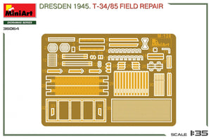MiniArt 36064 Dresden 1945. T-34/85 Field Repair. BIG SET 1/35 – image 10