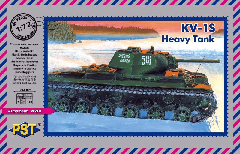 PST 72025 KV-1S Char lourd 1/72