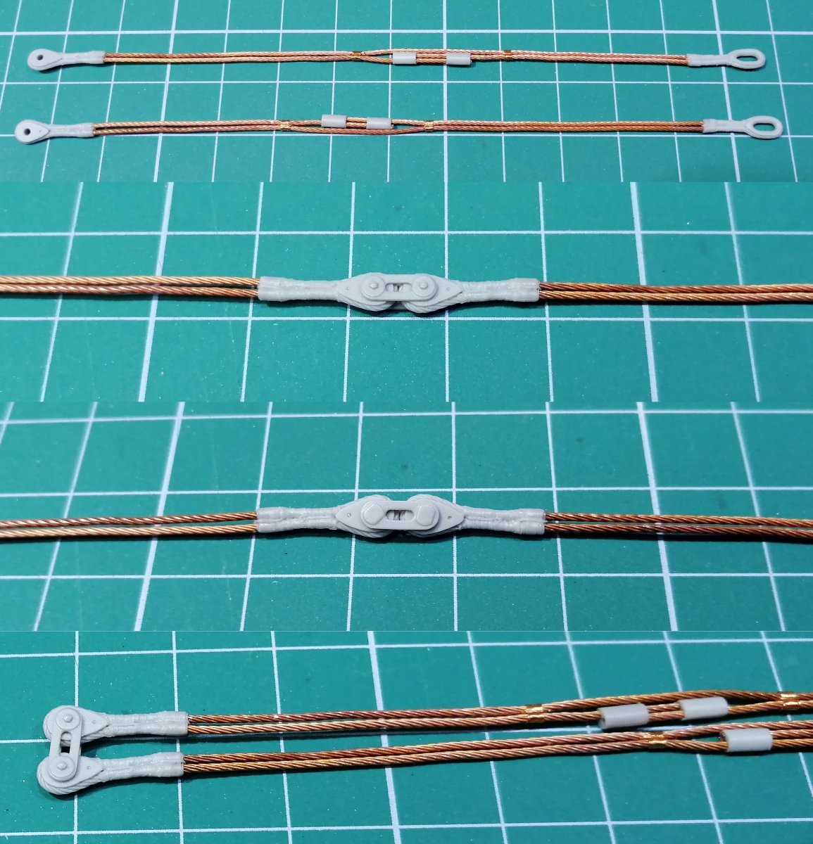 Eureka XXL ER-3561 Towing cable for Israeli Merkava I &amp;amp; II Tanks 1/35 – immagine 2