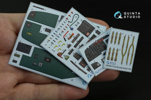 Quinta Studio QD48237 B-26K 3D-Printed &amp;amp; coloured Interior on decal paper (ICM) 1/48 – immagine 2