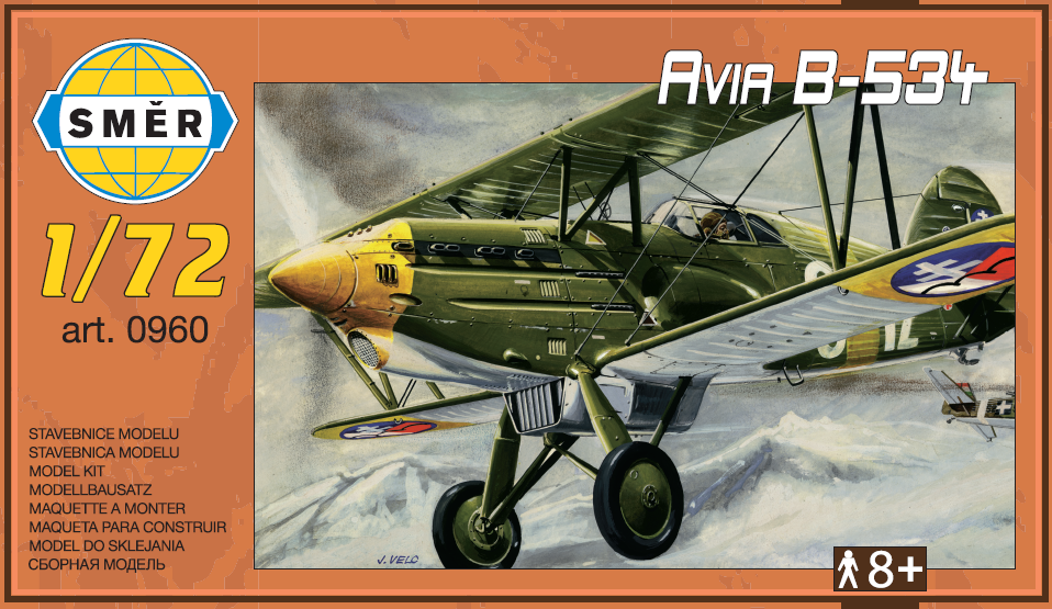 Smer 0960 Avia B-534 1/72