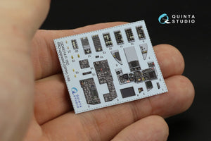 Quinta Studio QD48214 F-15C PAD-upgraded 3D-Printed &amp;amp; coloured Interior on decal paper with resin parts (GWH) 1/48 – imagen 10