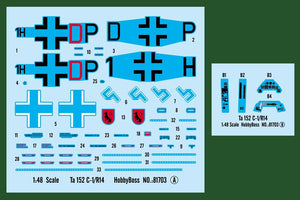 Hobby Boss 81703 Ta 152 C-1/R14 1/48 – immagine 4
