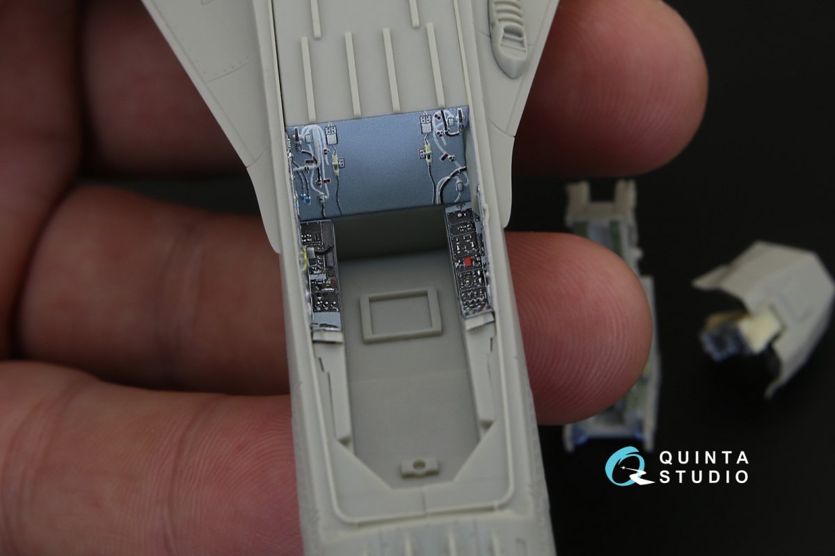 Quinta Studio QD48146 F-CK-1С 3D-Printed &amp;amp; coloured Interior on decal paper (for AFV club kit) 1/48 – zdjęcie 5