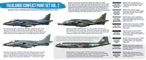 Hataka Hobby HTK-BS28 Falklands Conflict Vol. 2 Paint Set (8x17ml) – imagen 3