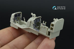 Quinta Studio QDS-48535 AH-1Z Zulu Cobra/Viper 3D-Printed &amp;amp; coloured Interior on decal paper (KittyHawk) (small version) 1/48 – imagen 5