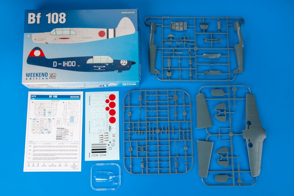 Eduard 8479 Bf 108 1/48 – imagen 2