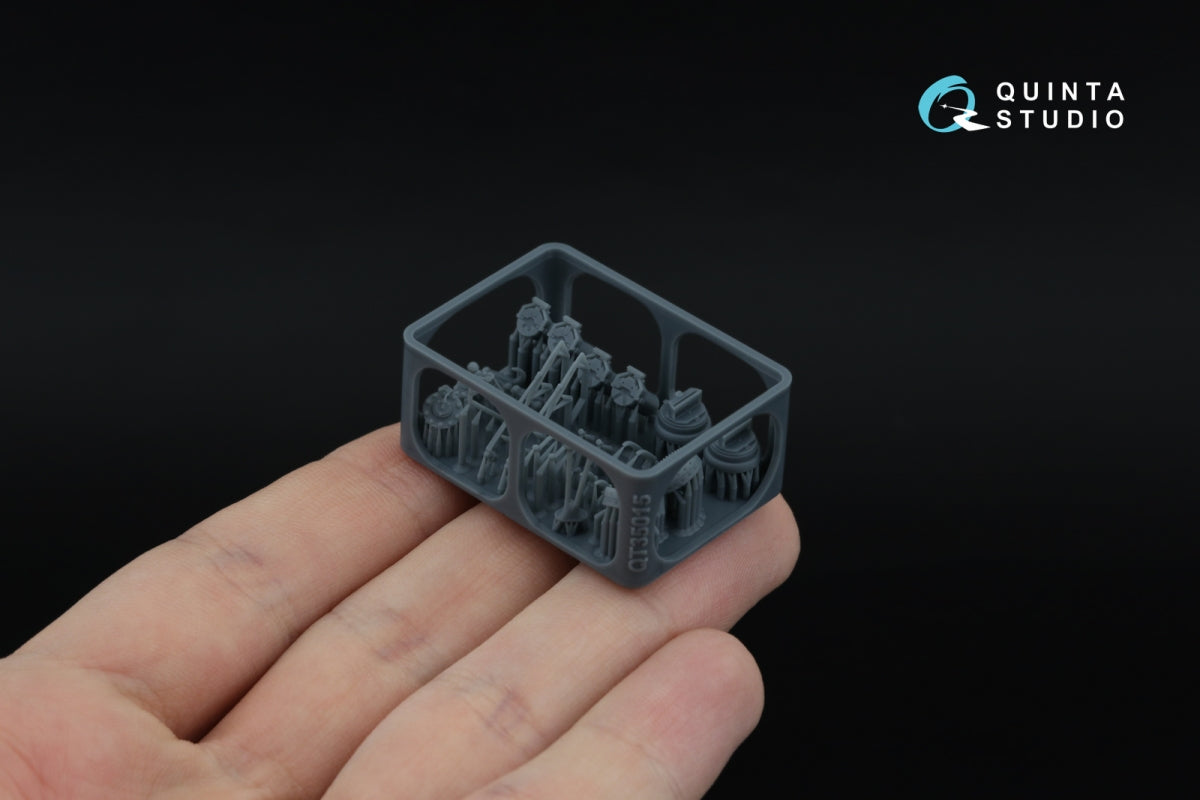 Quinta Studio QT35015 GAZ-66 detailing set (Zvezda) 1/35 – imagen 3