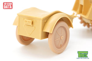 T-Rex Studio TR85059 Kettenkaraftrad Tracks w/Sprockets, Wheels Type 1 1/35 – imagen 5