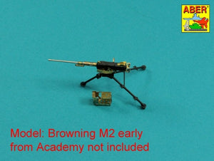 Aber 35L-091 Early barrel to U.S. cal .50 (12,7mm) heavy machine gun Browning M2 HB 1/35 – imagen 27