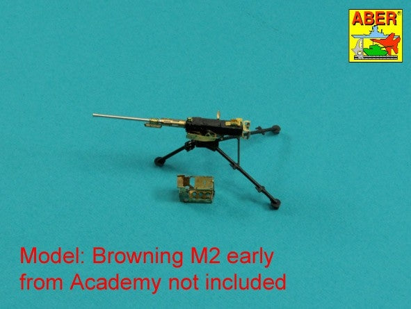 Aber 35L-091 Early barrel to U.S. cal .50 (12,7mm) heavy machine gun Browning M2 HB 1/35 – imagen 27