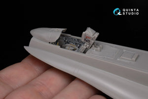 Quinta Studio QD48283 F/A-18A / C early 3D-Printed &amp;amp; coloured Interior on decal paper (Hasegawa) 1/48 – immagine 10