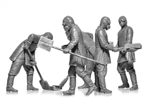 ICM 35903 Chernobyl 3. Rubble cleaners (5 figures) 1/35 – imagen 5