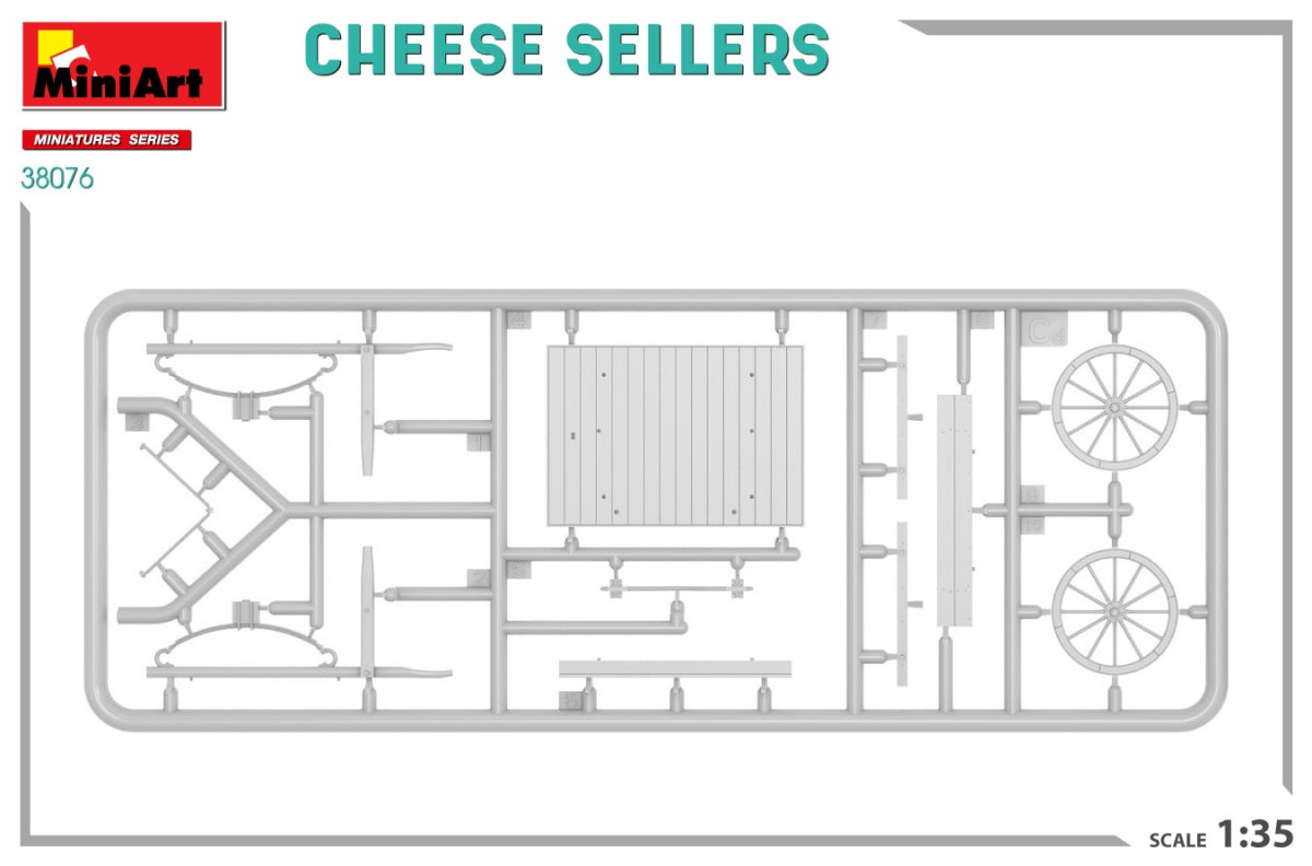 MiniArt 38076 CHEESE SELLERS 1/35 – Bild 3