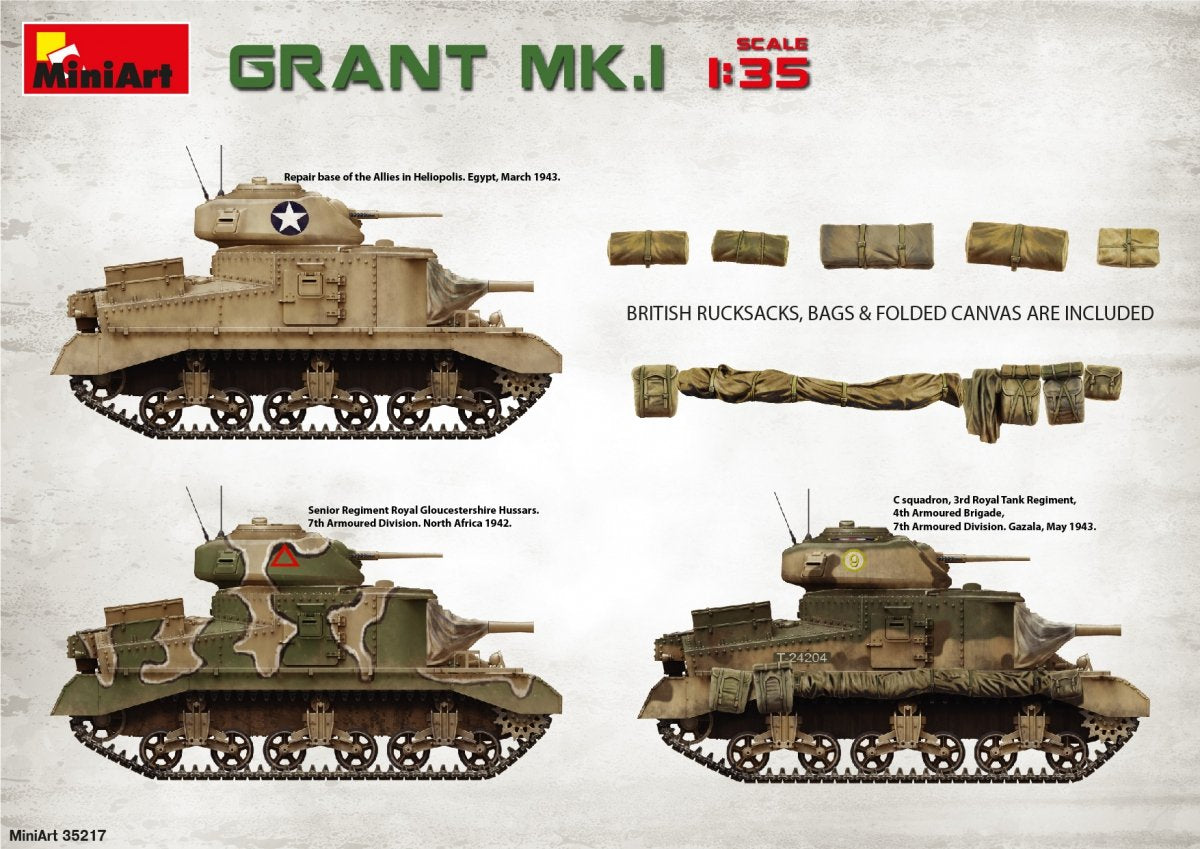 MiniArt 35217 Grant Mk.I w/interior 1/35 – immagine 23