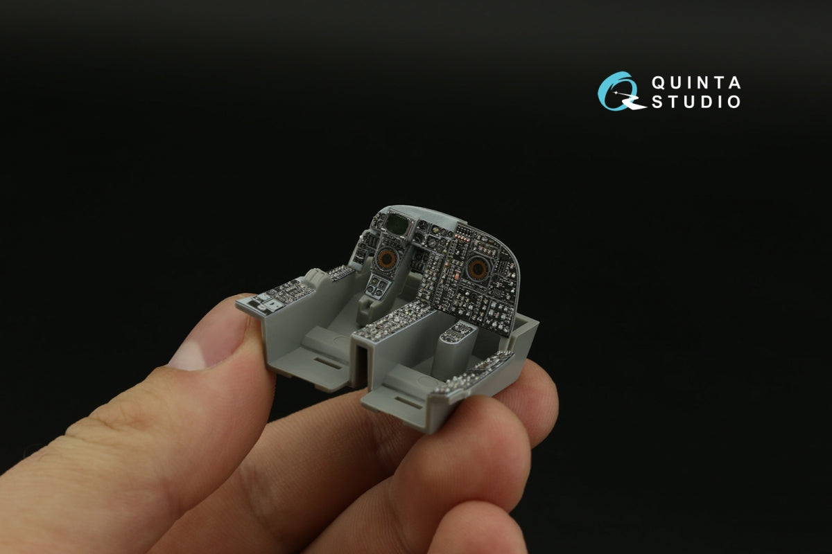 Quinta Studio QDS-48372 A-6A 3D-Printed &amp;amp; coloured Interior on decal paper (Kinetic) (Small version) 1/48 – imagen 9