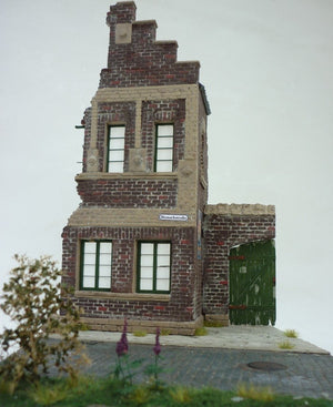 RT-Diorama 35202 Diorama-Base:Brick House Ruin 1/35 – image 5