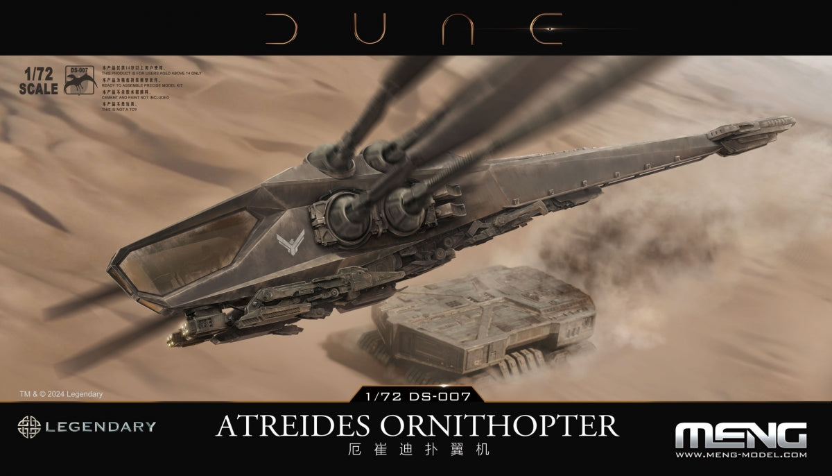 Meng Model DS-007 Dune Atreides Ornithopter 1/72