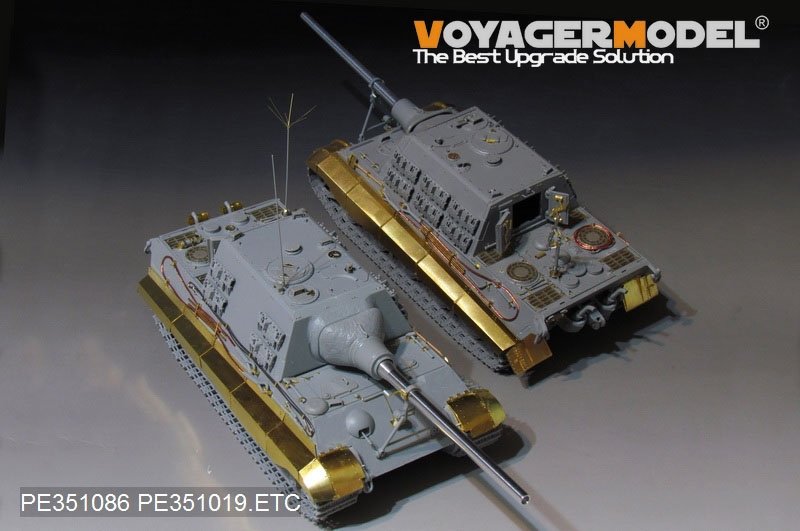Voyager Model PE351086 WWII German Sd.Kfz.186 Jagdtiger Porsche Production Basic for Takom 1/35 – imagen 12
