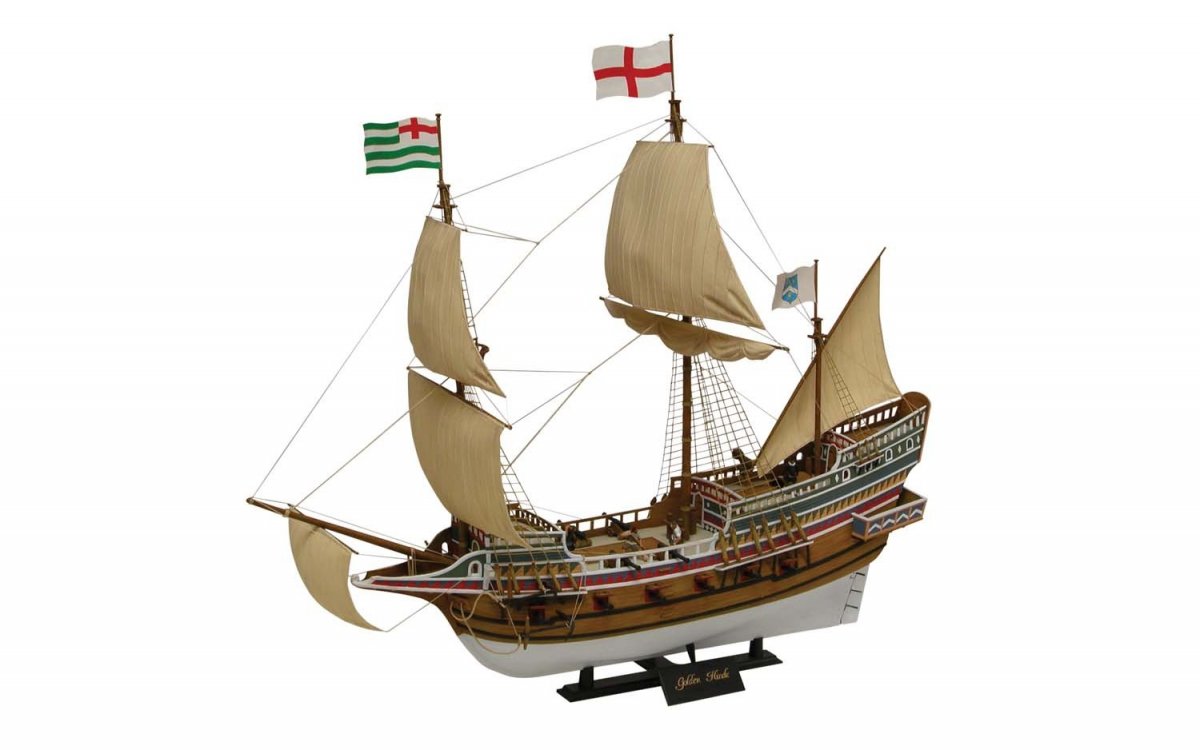 Airfix 09258V Vintage Classics - Golden Hind 1/72 – imagen 2