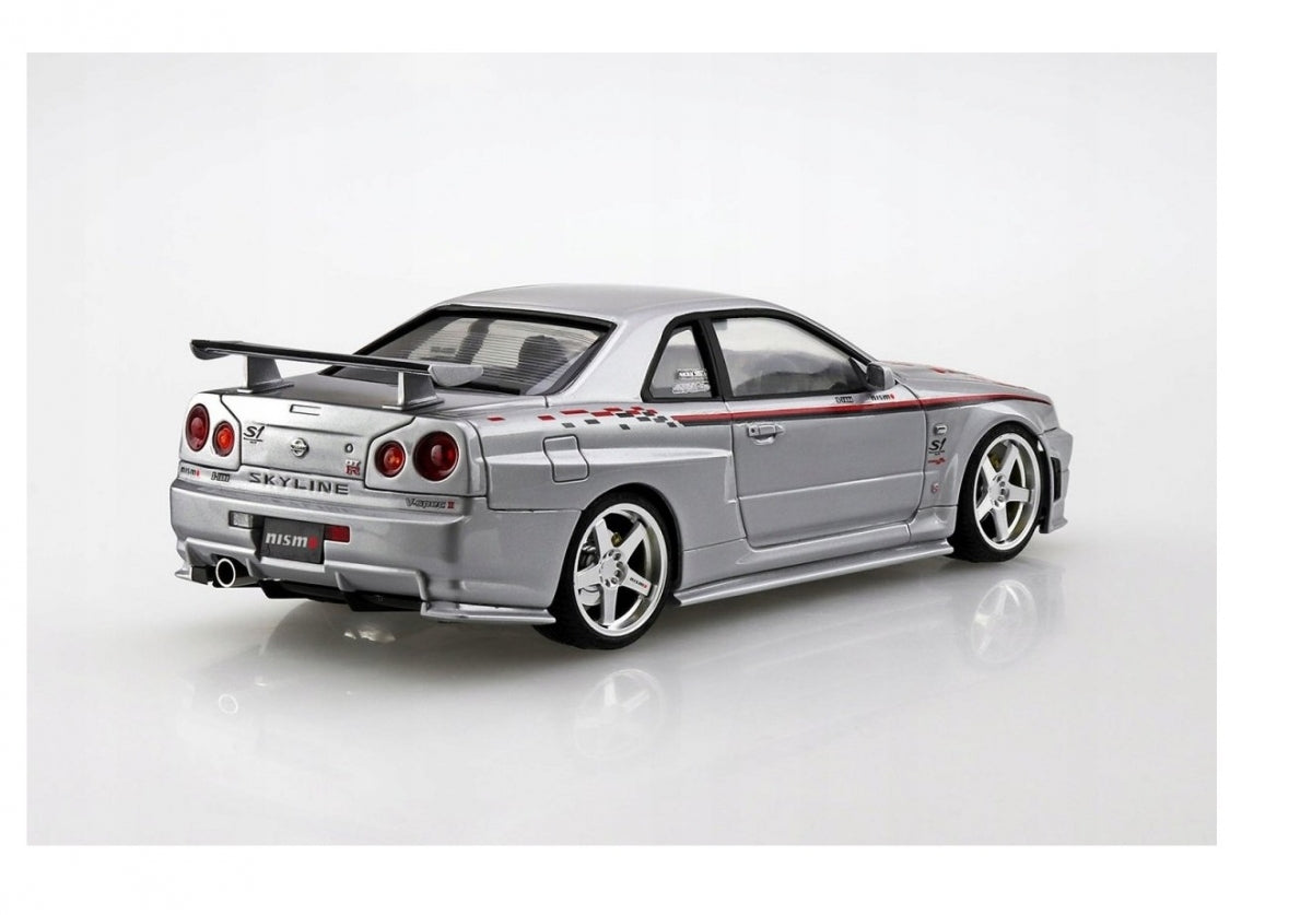 Aoshima 06607 Nissan BNR34 Skyline GT-R Nismo S-Tune &amp;#39;04 1/24 – imagen 3