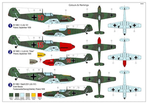 AZ Model AZ7801 Bf 109E-1 „Polish Campaign“ 1/72 – immagine 2