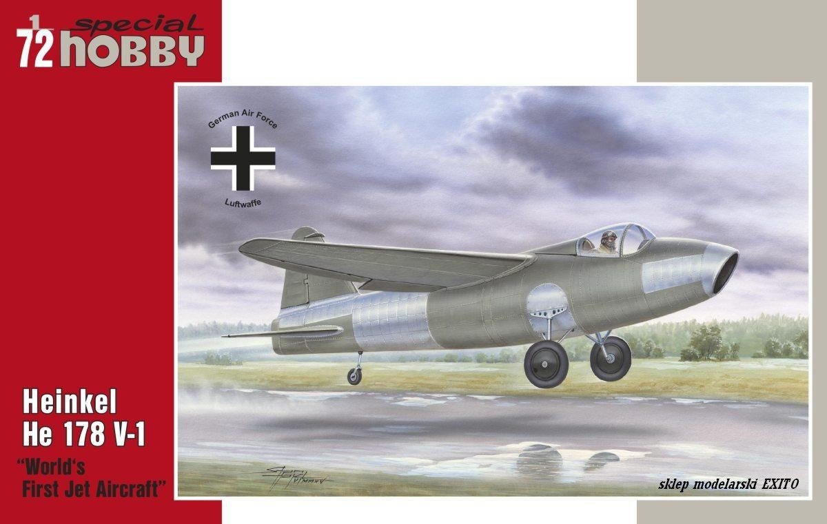 Special Hobby 72321 Heinkel He 178V-1 &amp;quot;World&amp;#39;s First Jet&amp;quot;