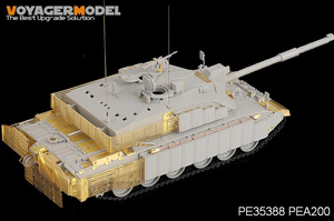 Voyager Model PEA200 Modern British Challenger 2 MBT slat amour (For TRUMPETER 001522) 1/35 – immagine 2