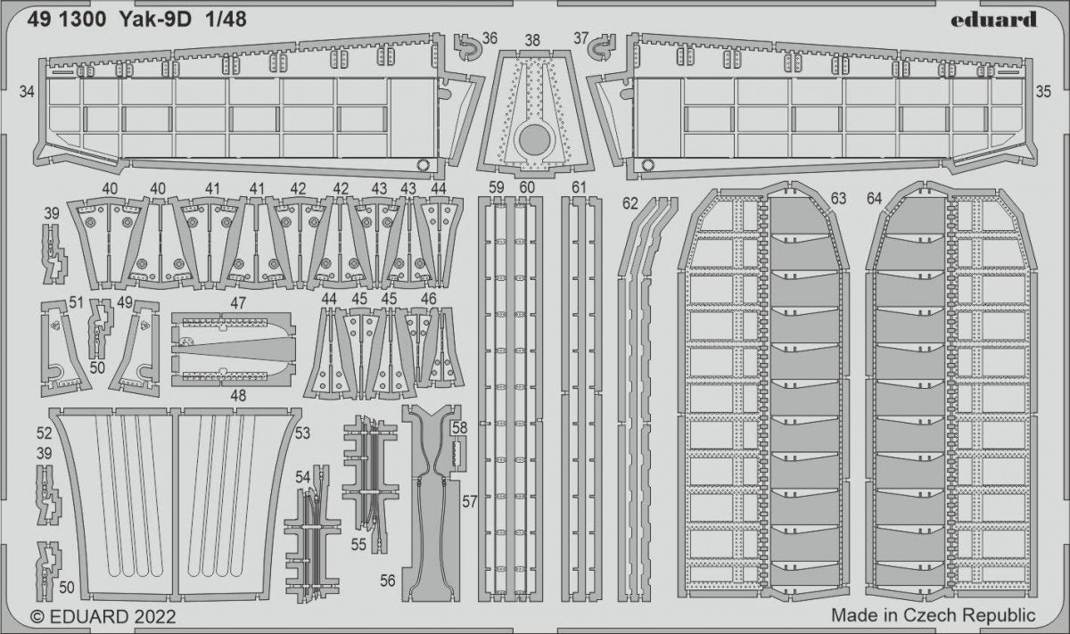 Eduard BIG49351 Yak-9D ZVEZDA 1/48 – imagen 4